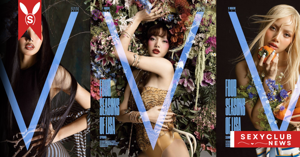 ลิซ่า เจิดจรัสใน V Magazine กับคอนเซ็ปต์ FOUR SEASONS